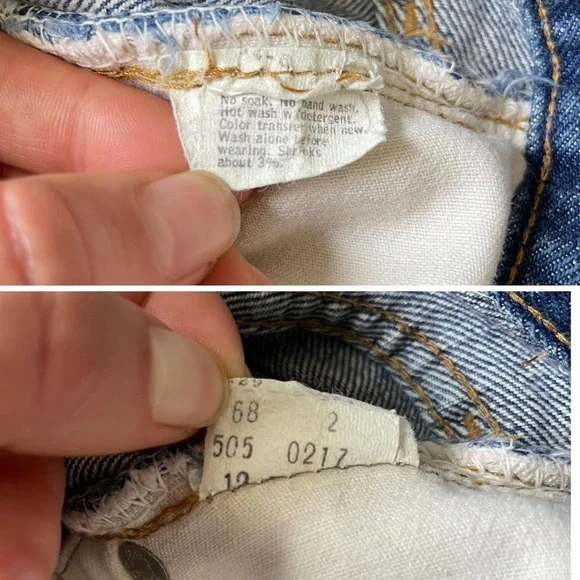 Levi's Vintage 1970s single stitch Levis 505s - Picture 8 of 8